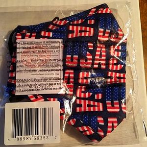 🆕️ Bespoke Washable face covering "USA" L/XL